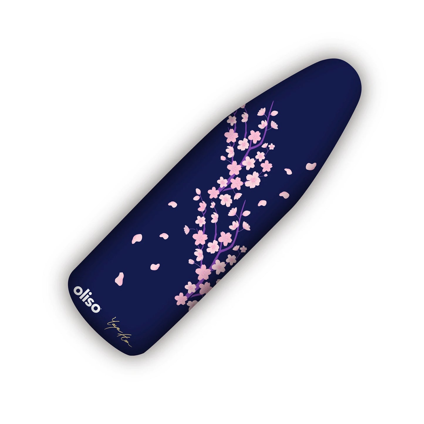 Ironing Board Cover – Cherry Blossom Edition, part of Oliso’s exclusive Cherry Blossom Collection created in collaboration with renowned cosplayer Yaya Han. This limited-edition design features a striking sakura motif set against a rich midnight sky background—an artistic celebration of color, creativity, and craftsmanship. Made with premium materials for smooth, reliable performance, it brings both beauty and function to your pressing routine, making every moment at the board more inspiring.