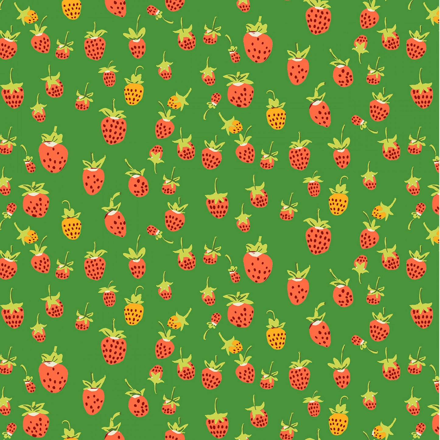 Manufacturer: Windham Fabrics
Designer: Heather Ross
Collection: Studio Edit
Print Name: Green Strawberries
Material: 100% Cotton
Weight: Quilting
SKU: 37024D-5
Width: 44 inches