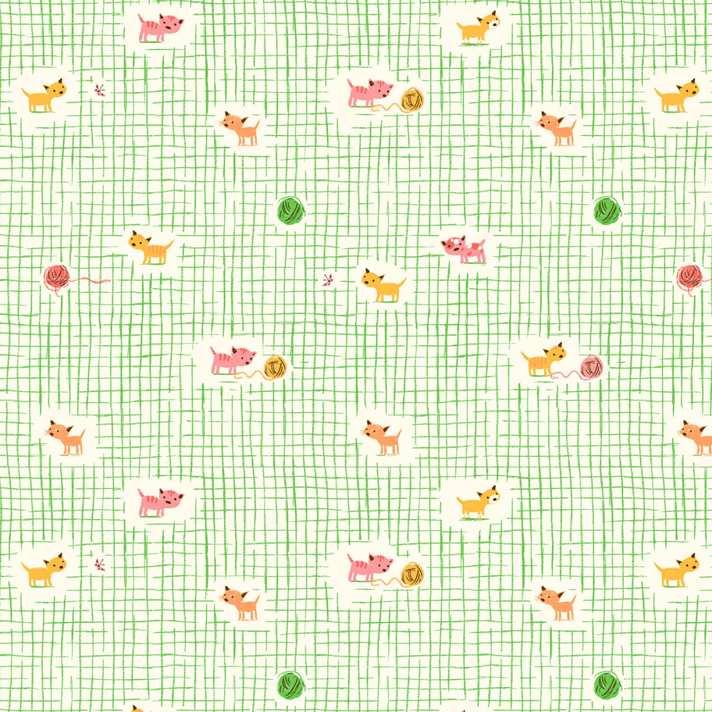 Manufacturer: Windham Fabrics
Designer: Heather Ross
Collection: Heather Ross Favorites
Print Name: Green Kitten Plaid
Material: 100% Cotton
Weight: Quilting
SKU: 40929D-2
Width: 44 inches