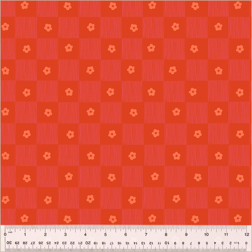 Manufacturer: Windham Fabrics
Designer: Heather Ross
Collection: Ruby and Bee Blenders
Print Name: Footpath in Rose
Material: 100% Cotton
Weight: Quilting
SKU: 54414-13
Width: 44 inches