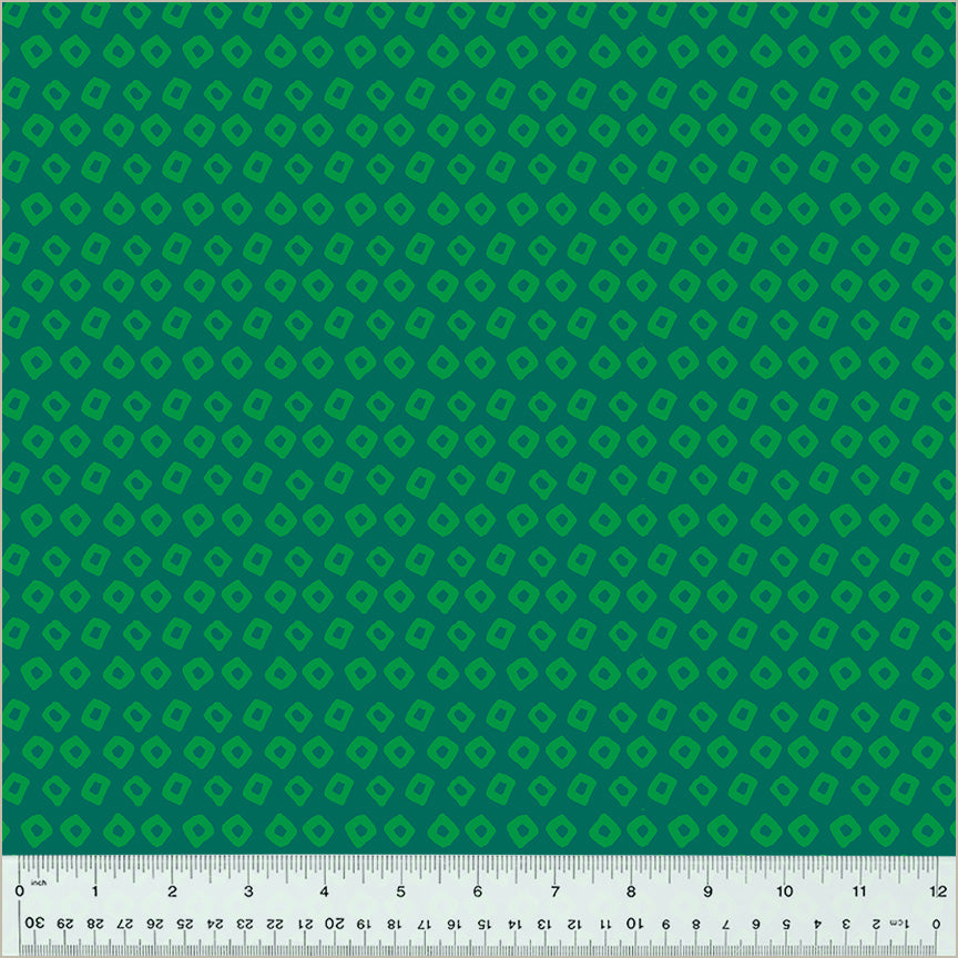 Manufacturer: Windham Fabrics
Designer: Heather Ross
Collection: Ruby and Bee Blenders
Print Name: Shibori in Kelp/Evergreen
Material: 100% Cotton
Weight: Quilting
SKU: 54415-18
Width: 44 inches
