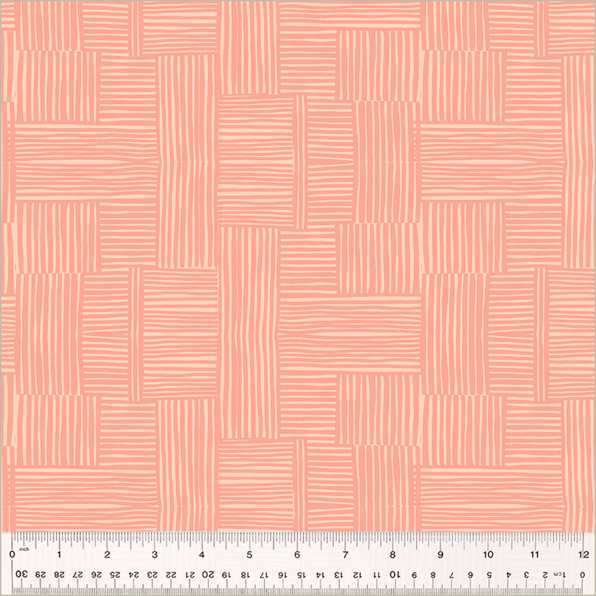 Manufacturer: Windham Fabrics
Designer: Heather Ross
Collection: Ruby and Bee Blenders
Print Name: Woven in Shell/Peachy
Material: 100% Cotton
Weight: Quilting
SKU: 54416-21
Width: 44 inches