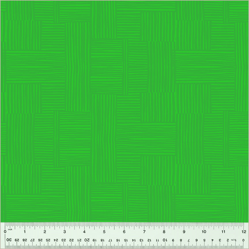 Manufacturer: Windham Fabrics
Designer: Heather Ross
Collection: Ruby and Bee Blenders
Print Name: Woven in Pasture/Evergreen
Material: 100% Cotton
Weight: Quilting
SKU: 54416-28
Width: 44 inches