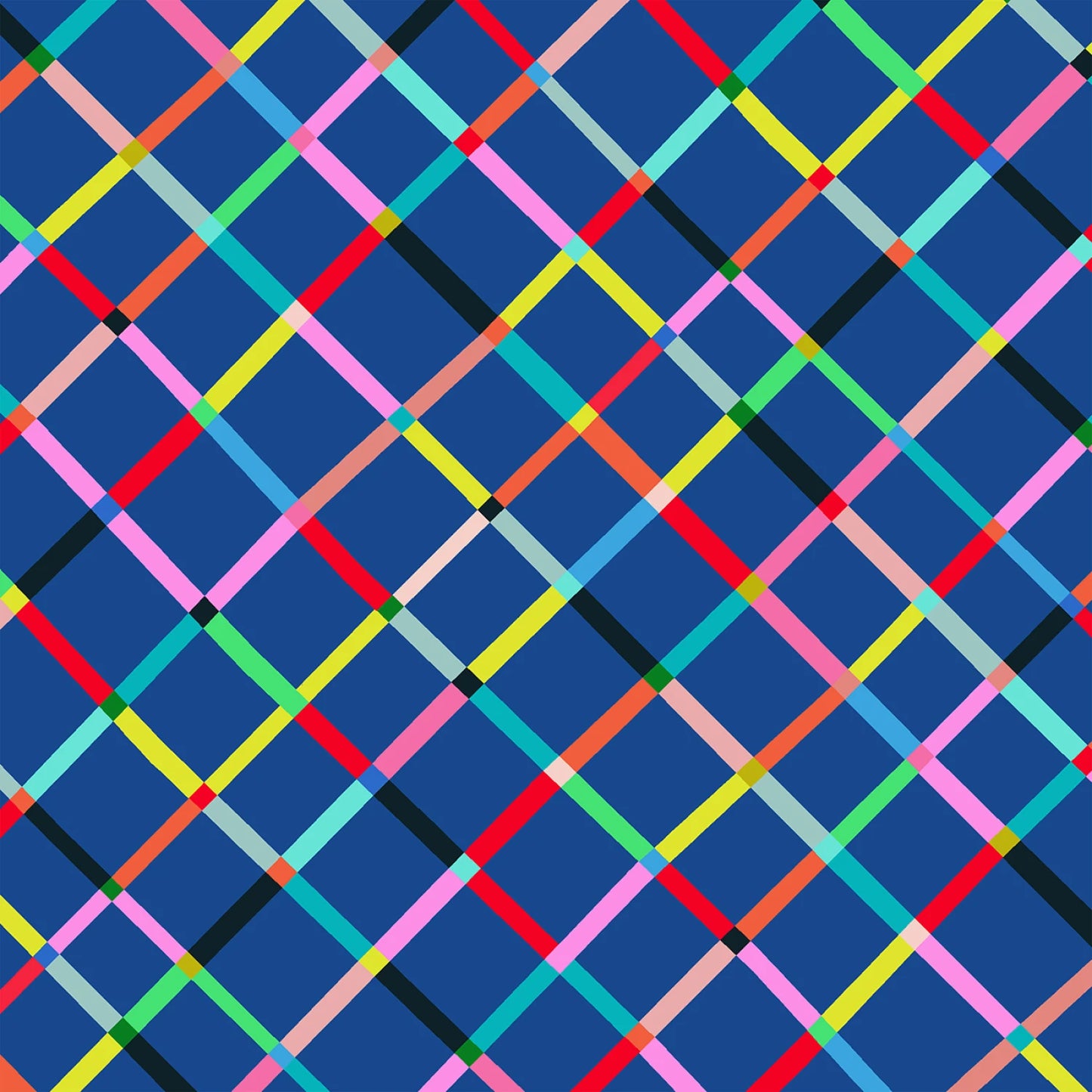 Manufacturer: Windham Fabrics
Designer: Annabel Wrigley
Collection: Happy Place
Print Name: Crossing in Majorelle Blue
Material: 100% Cotton
Weight: Quilting
SKU: 55375D-10
Width: 44 inches