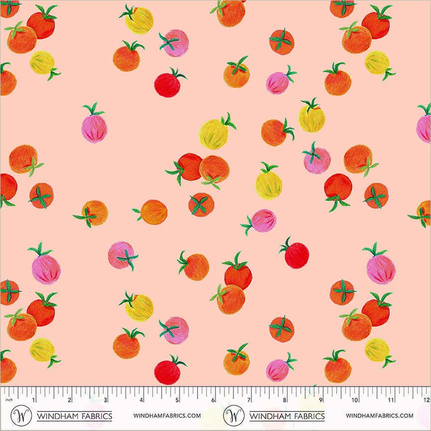 Manufacturer: Windham Fabrics
Designer: Heather Ross
Collection: Market
Print Name: Cherry Tomatoes in Blush COTTON LAWN
Material: 100% Cotton Lawn
Weight: Quilting
SKU: 55802L-13
Width: 44 inches