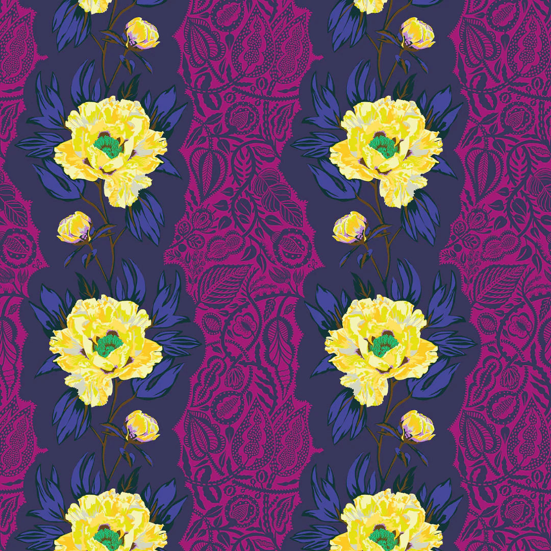 Manufacturer: Anna Maria Textiles for Northcott Fabrics
Designer: Anna Maria Parry
Collection: Overdressed
Print Name: Triumph in Bob
Material: 100% Cotton
Weight: Quilting
SKU: AMT153-86C
Width: 44 inches