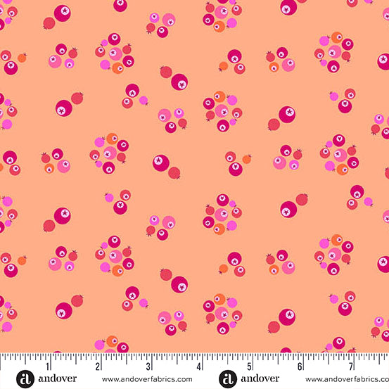 Manufacturer: Andover Fabrics
Designer: Libs Elliott
Collection: Perfect Day
Print Name: Bleubs in Orange
Material: 100% Cotton
Weight: Quilting
SKU: A-10219-O
Width: 44 inches