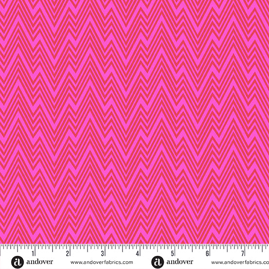 Manufacturer: Andover Fabrics
Designer: Libs Elliott
Collection: Perfect Day
Print Name: Zigziig in Pink
Material: 100% Cotton
Weight: Quilting
SKU: A-10221-E
Width: 44 inches