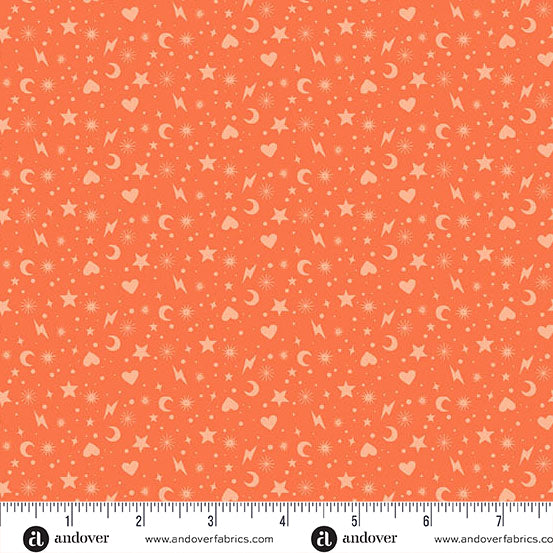 Manufacturer: Andover Fabrics
Designer: Libs Elliott
Collection: Perfect Day
Print Name: Charm Toss in Orange
Material: 100% Cotton
Weight: Quilting
SKU: A-10223-O
Width: 44 inches
