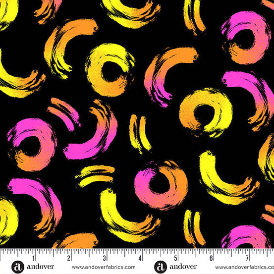 Manufacturer: Andover Fabrics
Designer: Libs Elliott
Collection: PRISMATIC
Print Name: Brushwork in Flare
Material: 100% Cotton
Weight: Quilting
SKU: A-10434-O
Width: 44 inches