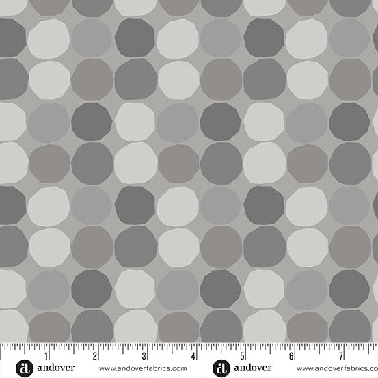 Manufacturer: Andover Fabrics
Designer: Libs Elliott
Collection: PRISMATIC
Print Name: Wonky Dots in Dove
Material: 100% Cotton
Weight: Quilting
SKU: A-10436-C
Width: 44 inches