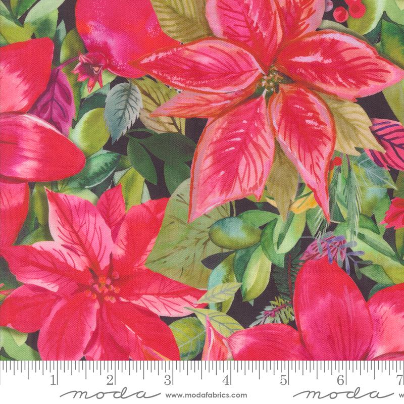Manufacturer: Moda Fabrics
Designer: Amarilys Henderson
Collection: Love and Cheer
Print Name: Floral Centerpiece in Coal
Material: 100% Cotton
Weight: Quilting
SKU: 21830-12
Width: 44 inches