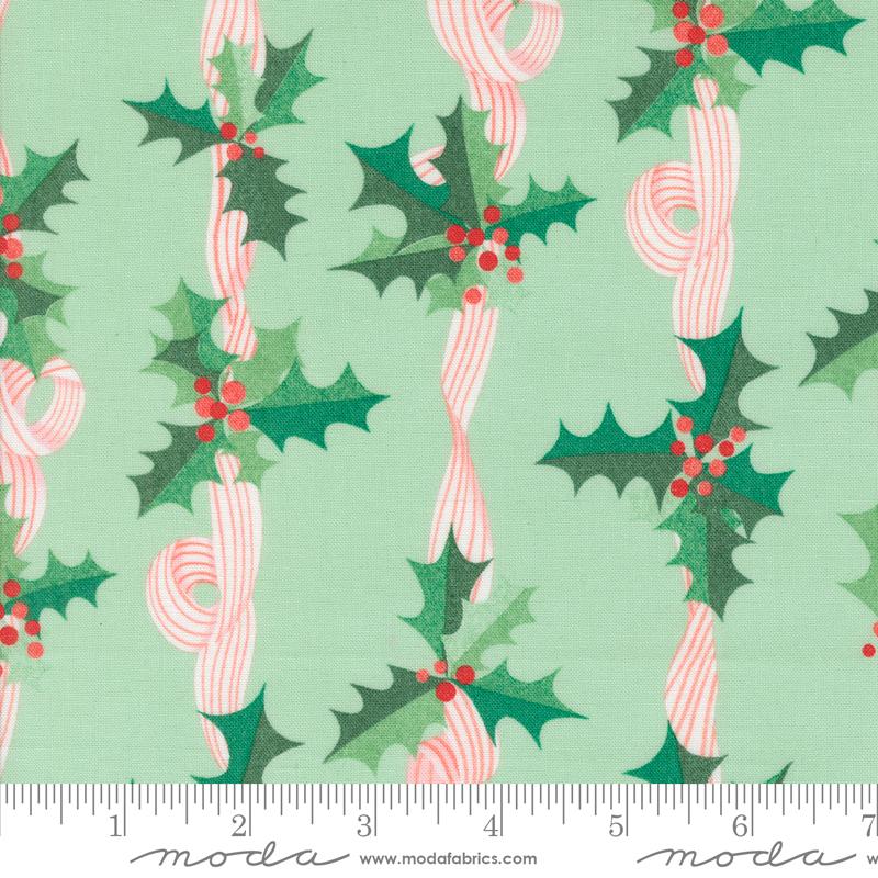 Manufacturer: Moda Fabrics
Designer: Lizzy House
Collection: Tiny Christmas
Print Name: Holly in Mint
Material: 100% Cotton
Weight: Quilting
SKU: 37133-16
Width: 44 inches