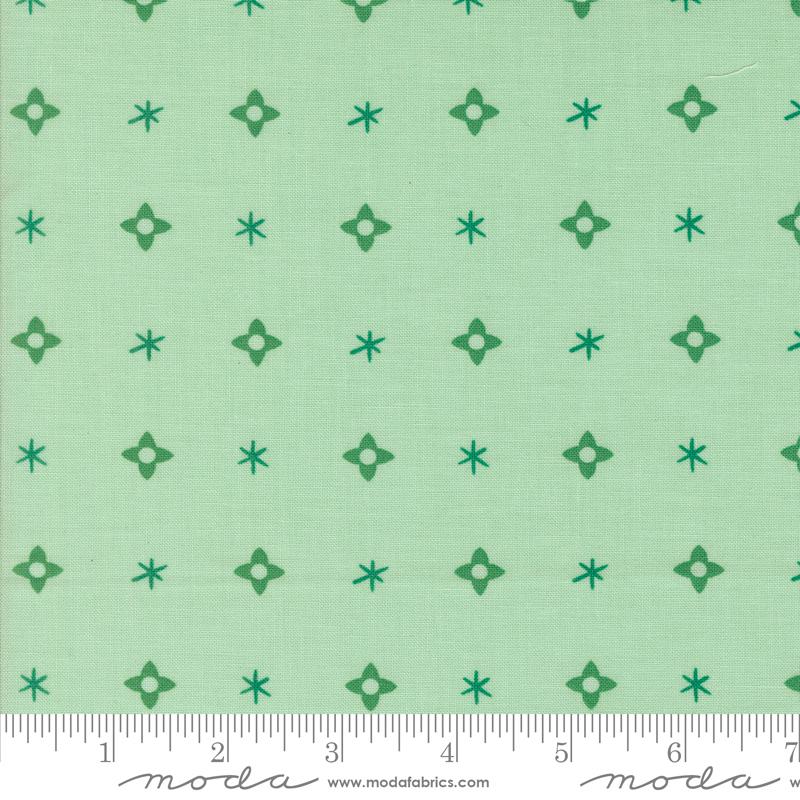 Manufacturer: Moda Fabrics
Designer: Lizzy House
Collection: Tiny Christmas
Print Name: Christmas Star in Mint
Material: 100% Cotton
Weight: Quilting
SKU: 37135-16
Width: 44 inches