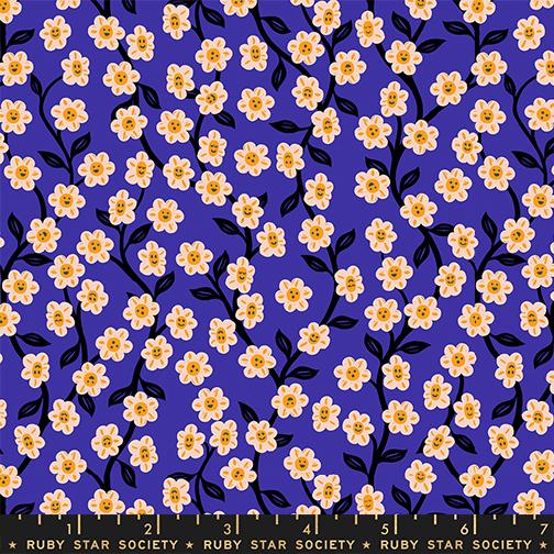 Manufacturer: Ruby Star Society
Designer: Sarah Watts
Collection: Hello Alice
Print Name: Chatty Garden in Blacklight
Material: 100% Cotton
Weight: Quilting
SKU: RS2128-14
Width: 44 inches