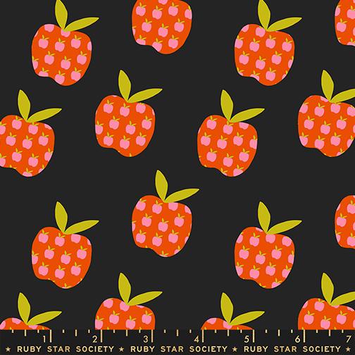 Manufacturer: Ruby Star Society
Designer: Alexia Abegg
Collection: Mystic Fable
Print Name: Big Apple in Soft Black
Material: 100% Cotton
Weight: Quilting
SKU: RS4149-17
Width: 44 inches