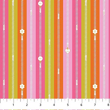 Manufacturer: Figo
Designer: Sarah Hearts
Collection: Bits and Bobs
Print Name: Zippers in Orange
Material: 100% Cotton
Weight: Quilting
SKU: 91267-56
Width: 44 inches