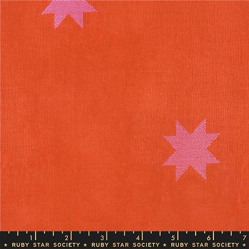 Manufacturer: Ruby Star Society
Designer: Alexia Abegg
Collection: Warp and Weft Mystic Fable
Print Name: Quilt Star in Red
Material: 100% Cotton Woven
Weight: Quilting
SKU: RS4155-11
Width: 44 inches