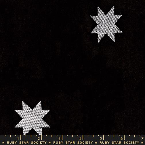 Manufacturer: Ruby Star Society
Designer: Alexia Abegg
Collection: Warp and Weft Mystic Fable
Print Name: Quilt Star in Black
Material: 100% Cotton Woven
Weight: Quilting
SKU: RS4155-12
Width: 44 inches
