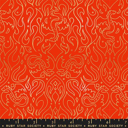 Manufacturer: Ruby Star Society
Designer: Sarah Watts
Collection: Fireglow
Print Name: Scribe in Pointsettia
Material: 100% Cotton
Weight: Quilting
SKU: RS2137-12M
Width: 44 inches