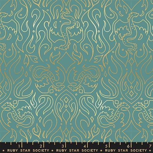 Manufacturer: Ruby Star Society
Designer: Sarah Watts
Collection: Fireglow
Print Name: Scribe in Watercress
Material: 100% Cotton
Weight: Quilting
SKU: RS2137-13M
Width: 44 inches