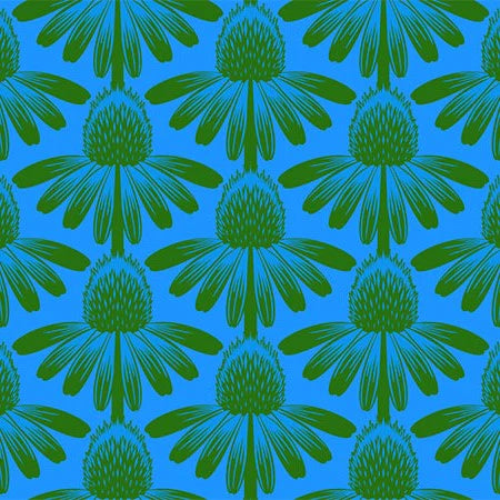 Manufacturer: Anna Maria Textiles for Northcott Fabrics
Designer: Anna Maria Parry
Collection: Indelible
Print Name: Coneflower in Pool
Material: 100% Cotton
Weight: Quilting
SKU: AMT1001-62C
Width: 44 inches