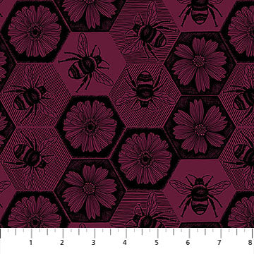 Manufacturer: Anna Maria Textiles for Northcott Fabrics
Designer: Anna Maria Parry
Collection: Indelible Ink
Print Name: Busy in Mulberry
Material: 100% Cotton
Weight: Quilting
SKU: AMT1005-26L
Width: 44 inches
