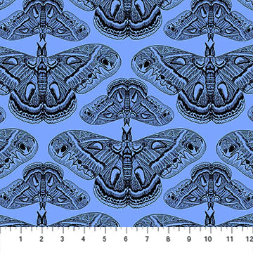 Manufacturer: Anna Maria Textiles for Northcott Fabrics
Designer: Anna Maria Parry
Collection: Indelible Ink
Print Name: Cecropia in Cerulean
Material: 100% Cotton
Weight: Quilting
SKU: AMT1008-45C
Width: 44 inches