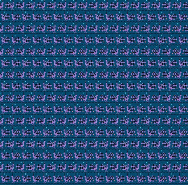 Anna Maria Textiles - Heiress - Peacock in Midnight