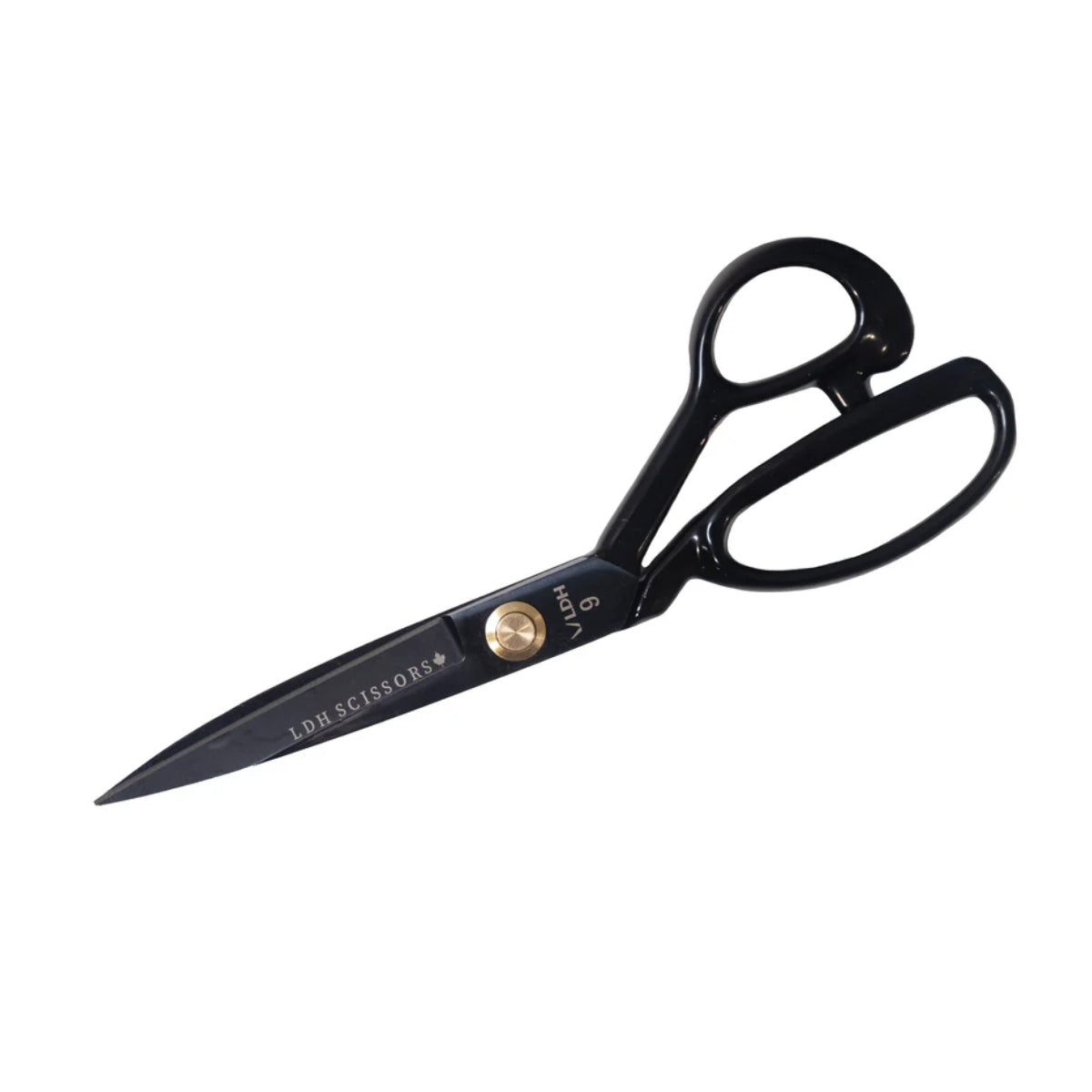 Forged from carbon steel, and now enhanced with manganese, our Midnight Edition Fabric Shears are an industrial-grade, professional tool crafted by our scissor-masters. They’re our best-selling fabric shears!
The blades are slightly concave and perfectly aligned to allow them to cut through thick layers effortlessly. Our most popular fabric shears, they're loved by sewists, quilters, fiber artists, and crafters of all kinds!