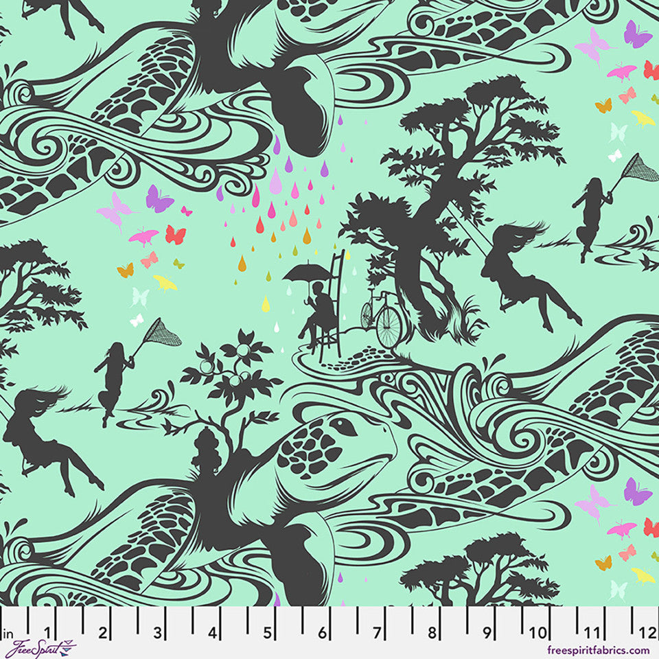 Manufacturer: FreeSpirit Fabrics
Designer: Tula Pink
Collection: Prince Charming {Deja Vu}
Print Name: Turtle Bay in Sweetmint
Material: 100% Cotton
Weight: Quilting
SKU: PWTP276.SWEETMINT
Width: 44 inches