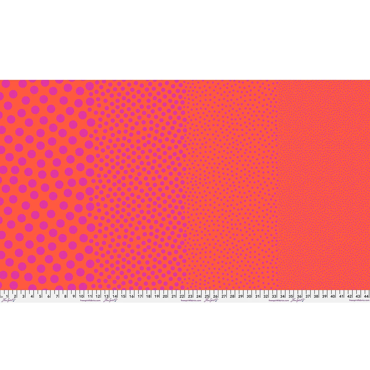 PREORDER || Tula Pink - True Colors Sticks and Stones - Stones in Tomato - MARCH 2027