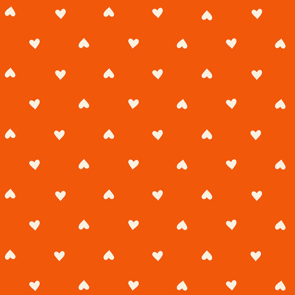 Manufacturer: Ruby Star Society
Designer: Melody Miller
Collection: Trinketry
Print Name: Hearts in Goldfish
Material: 100% Cotton
Weight: Quilting
SKU: RS0091-28
Width: 44 inches