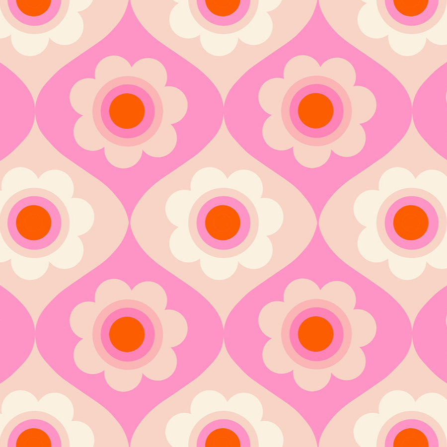 Manufacturer: Ruby Star Society
Designer: Melody Miller
Collection: Trinketry
Print Name: Trinketry Floral in Flamingo
Material: 100% Cotton
Weight: Quilting
SKU: RS0114-17
Width: 44 inches