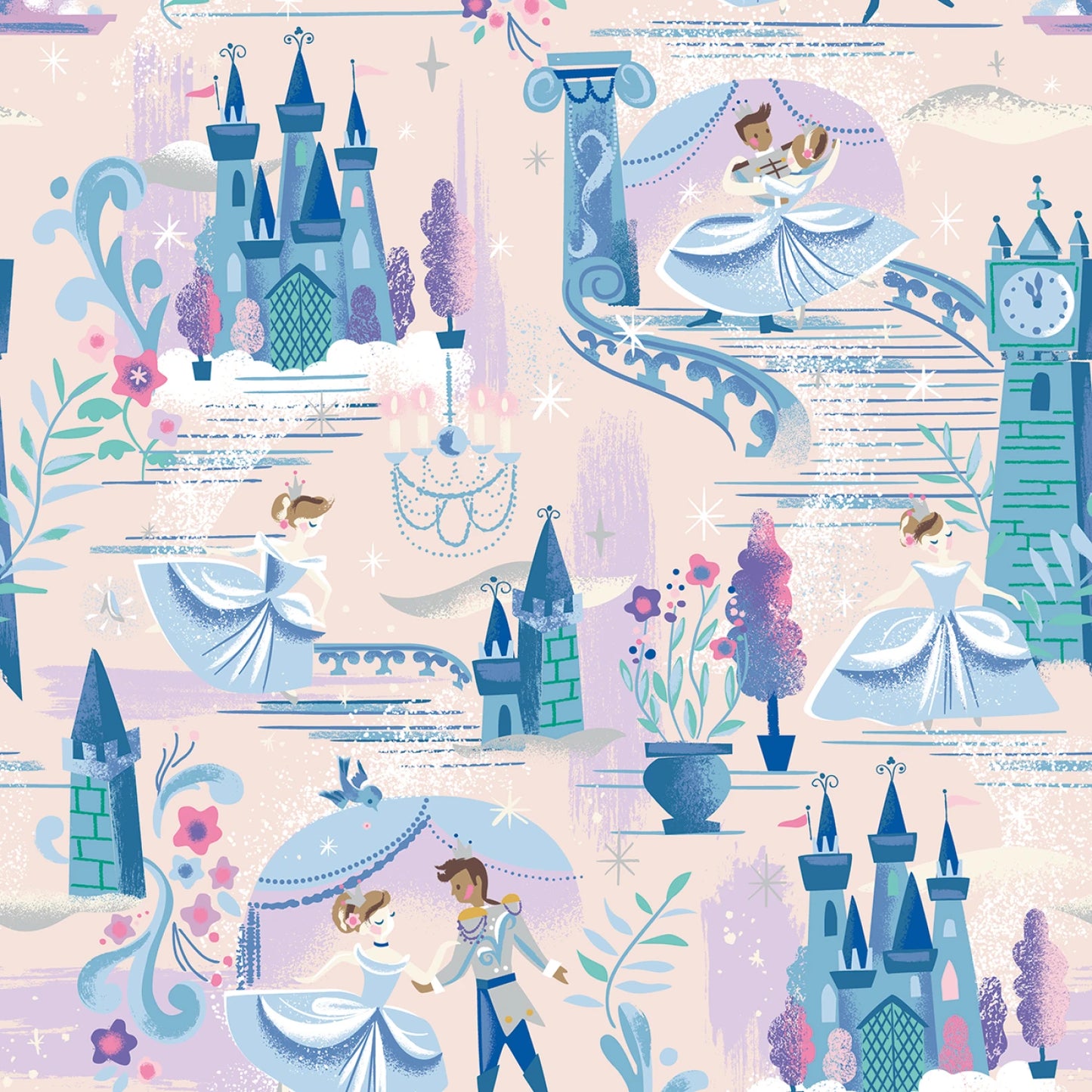 Manufacturer: Riley Blake Designs
Designer: Jill Howarth
Collection: Wishes
Print Name: The Ball in Ballerina Sparkle
Material: 100% Cotton
Weight: Quilting
SKU: C18070R-BALLERINA
Width: 44 inches