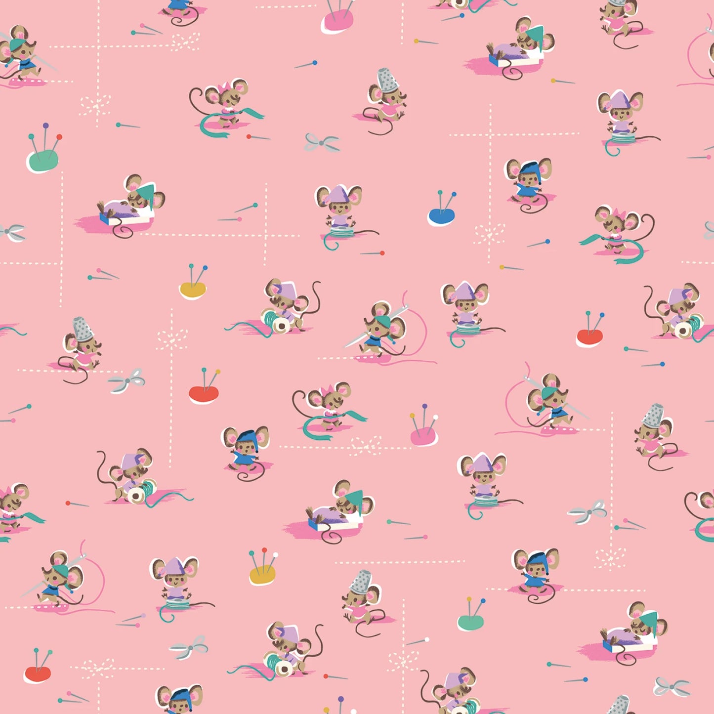 Manufacturer: Riley Blake Designs
Designer: Jill Howarth
Collection: Wishes
Print Name: Workers in Petunia Sparkle
Material: 100% Cotton
Weight: Quilting
SKU: C18073R-PETUNIA
Width: 44 inches