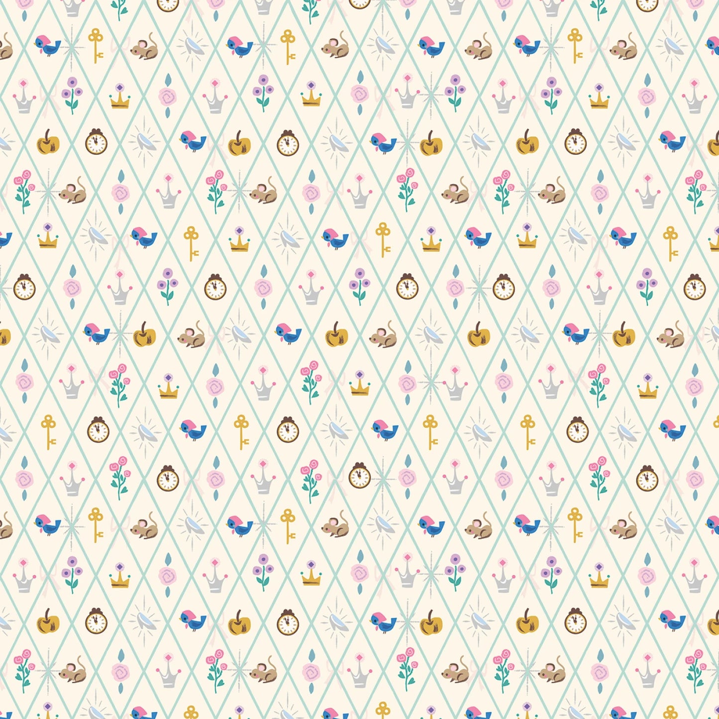 Manufacturer: Riley Blake Designs
Designer: Jill Howarth
Collection: Wishes
Print Name: Diamond in Vintage White Sparkle
Material: 100% Cotton
Weight: Quilting
SKU: C18075R-VINTAGEWHITE
Width: 44 inches