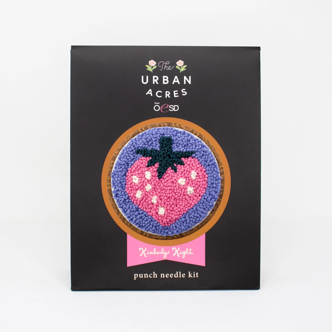 The Urban Acres - Strawberry by Kimberly Kight Punch Needle Kit