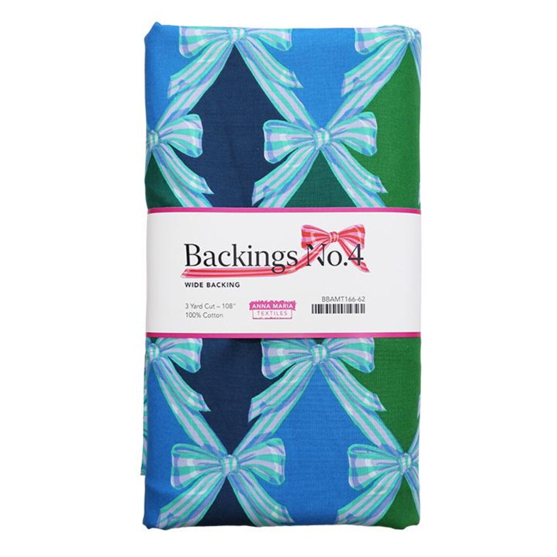 Anna Maria Textiles - Backings No. 4 - Wrapped in Mistletoe WIDEBACK - 108" - 3 YARDS