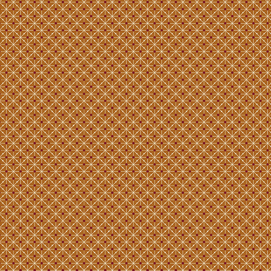 Manufacturer: Andover Fabrics Designer: Giucy Giuce Collection: Natale Print Name: Matrix in Carmello Material: 100% Cotton Weight: Quilting  SKU: A-9981-O