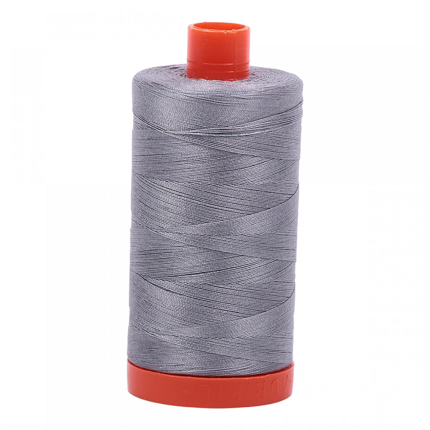 Large Spool 50wt: 2605 Grey. 1422 yds. 100% Long Staple Mercerized Egyptian Cotton. For Machine Embroidery, Quilting and Serging.