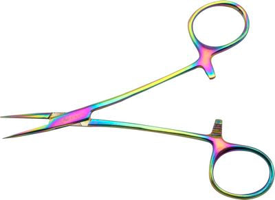 Tula Pink Hardware Canada. Tula Pink Hemostat with Arrow Point 5 Inch. Ideal for pushing, pulling, turning or stuffing. This size hemostat is great for stuffing batting into applique piece