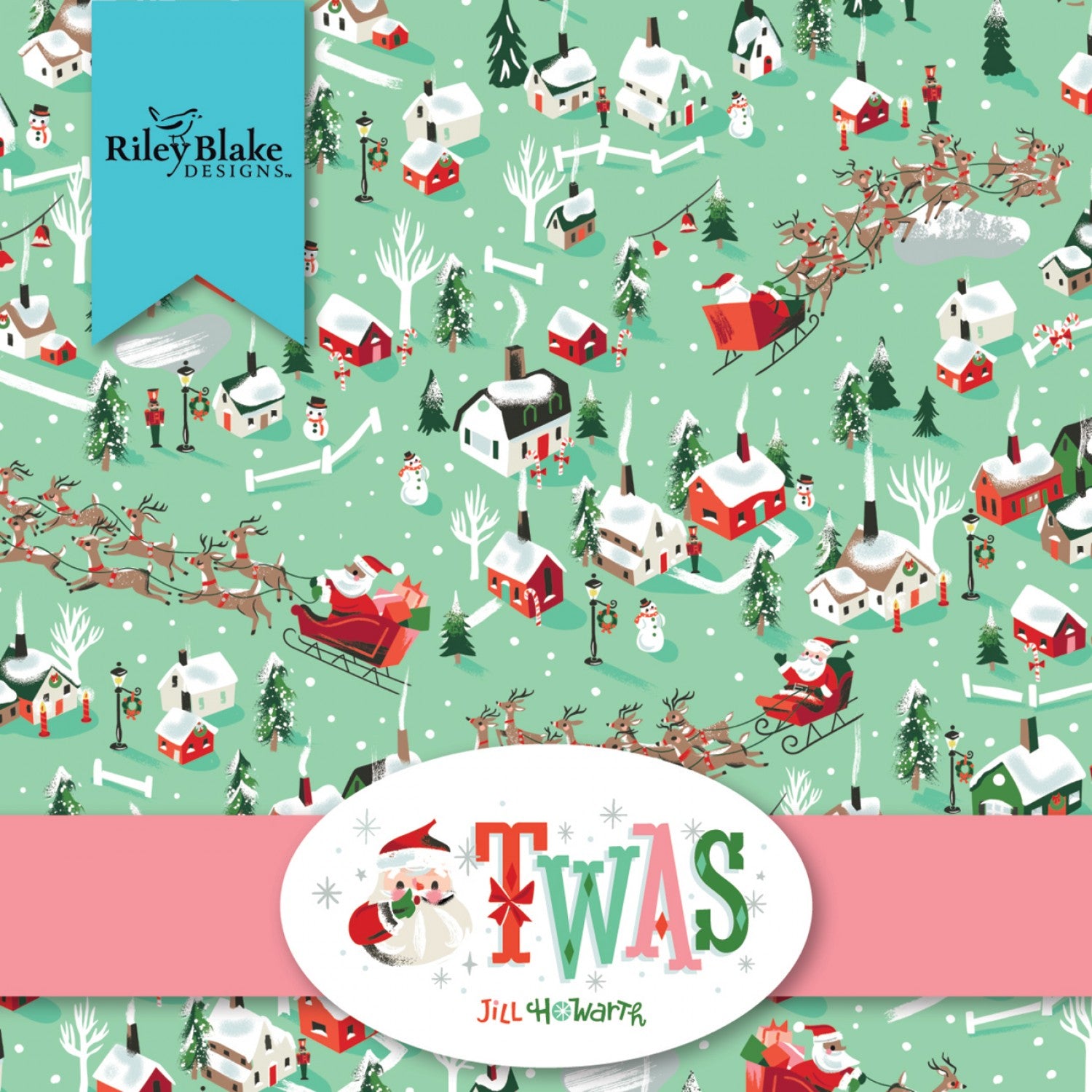Riley Blake - Jill Howarth - Twas – Birdie and Dot Fabrics