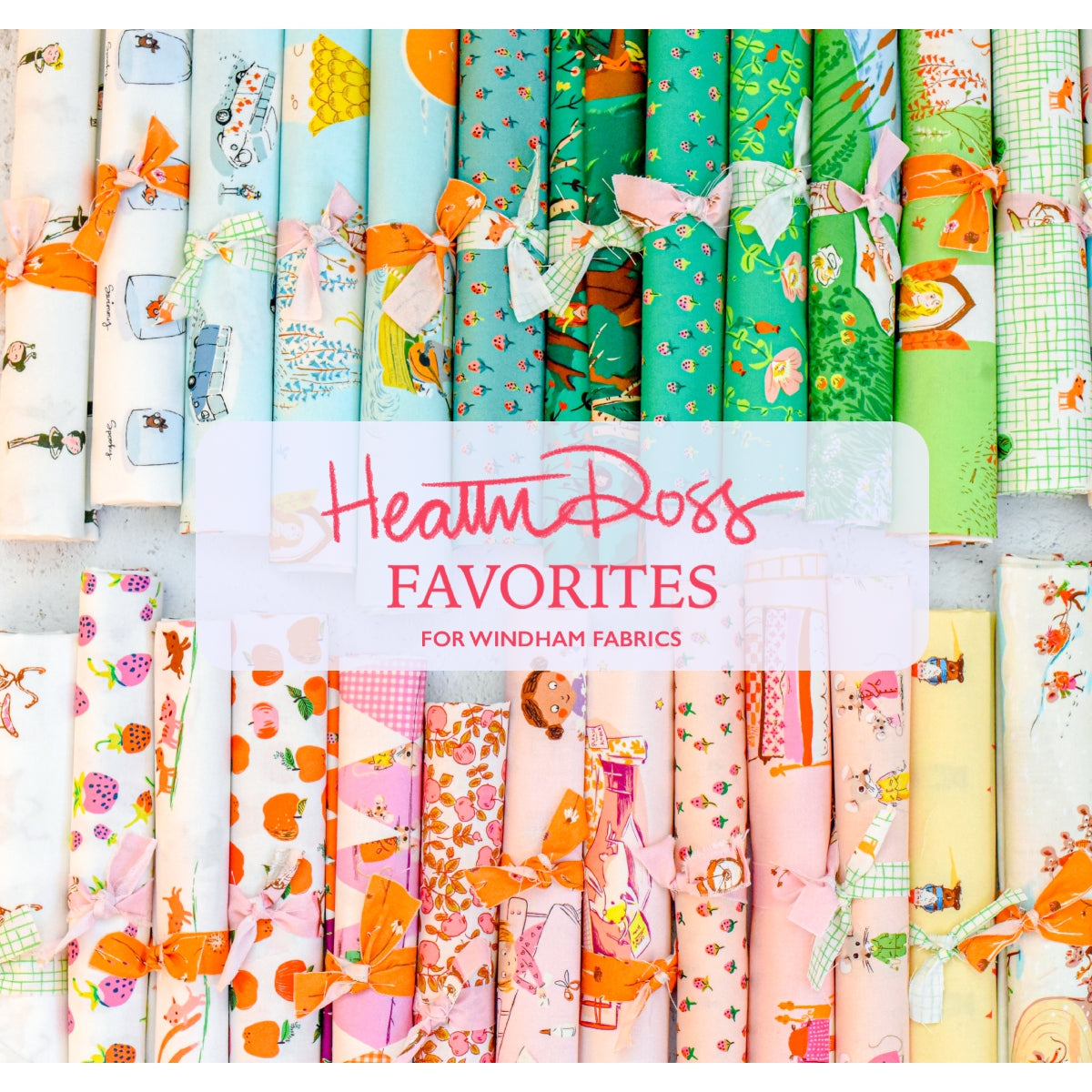 Heather Ross Favorites by Heather Ross for Windham Fabrics.