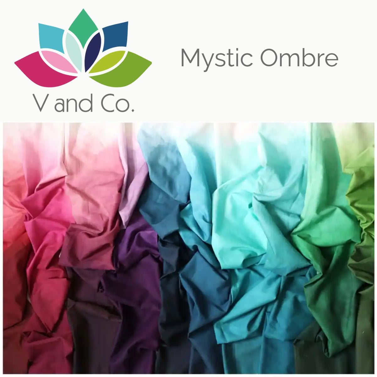 Mystic Ombre by Vanessa Christenson of V and Co. for Moda Fabrics.