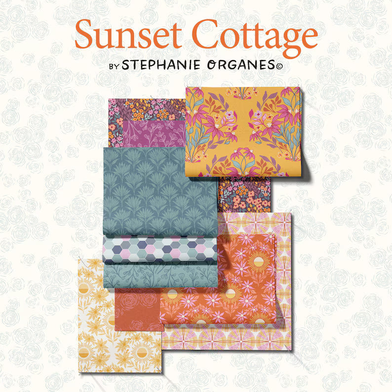Sunset Cottage by Stephanie Organes for Andover Fabrics