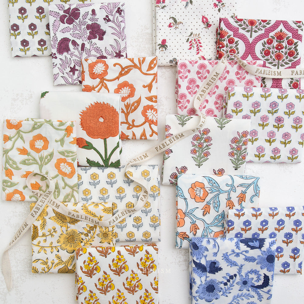 Indian Block Prints: Cottage by Fableism Supply Co.