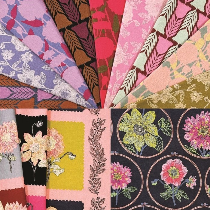 Silhouette by Anna Maria Parry for Anna Maria Textiles.