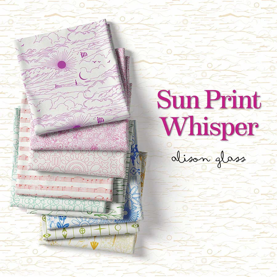 Sun Print Whisper by Alison Glass for Andover Fabrics.