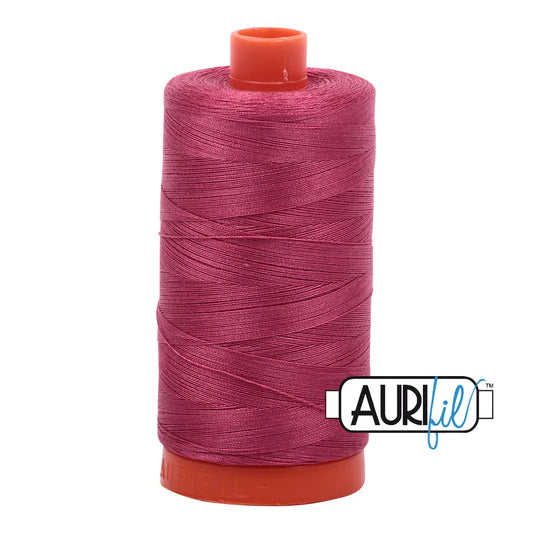 Large Spool 50wt: 2455 Medium Carmine Red. 1422 yds.

100% Long Staple Mercerized Egyptian Cotton. For Machine Embroidery, Quilting and Serging.